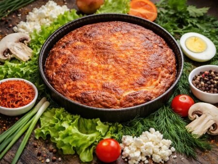 photo 2026 03 12 16 57 17 3 450x338 - Пирог с творогом и зелёным луком