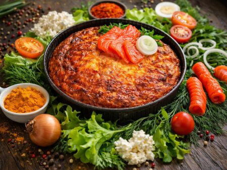 semga 450x338 - Пирог с сёмгой